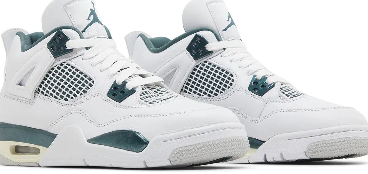 Oxidized GS Green Jordan 4 Retro 0527
